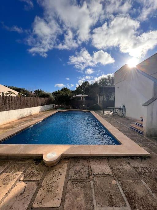 Chalet Con Piscina Sa Rapita Villa Ngoại thất bức ảnh