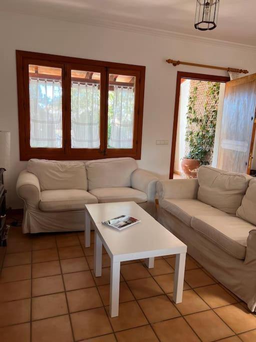 Chalet Con Piscina Sa Rapita Villa Ngoại thất bức ảnh